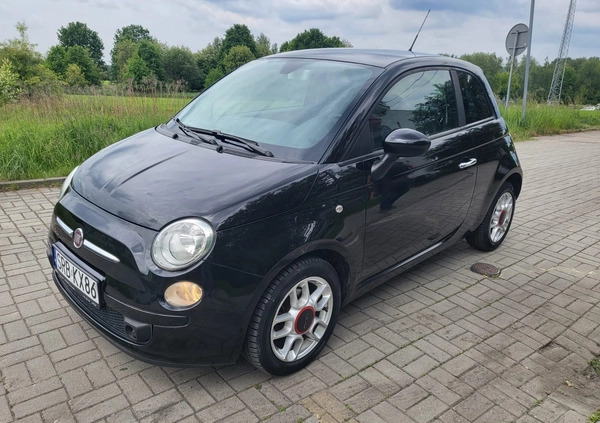 Fiat 500 cena 23900 przebieg: 114000, rok produkcji 2008 z Syców małe 92